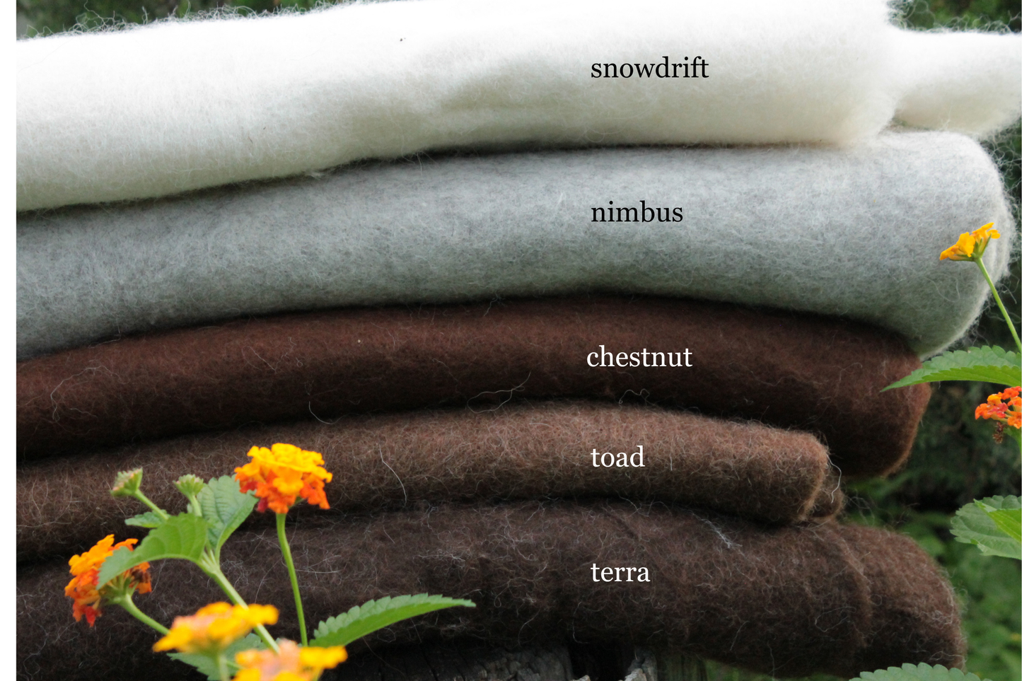 Snowdrift Alpaca/Merino Felt